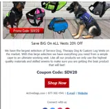 SDV20 coupon verification screenshot