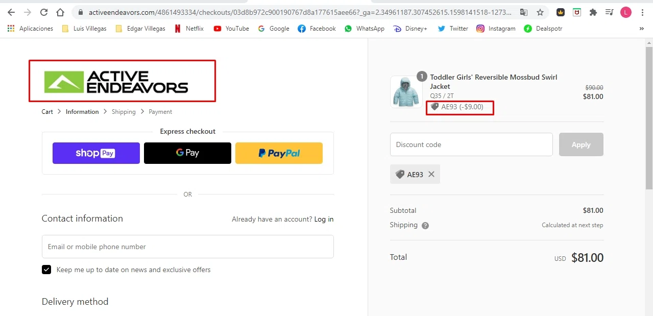 how to use Adventures Unlimited coupons