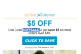 5OFFSALE coupon verification screenshot