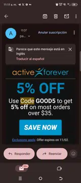 GOOD5 coupon verification screenshot