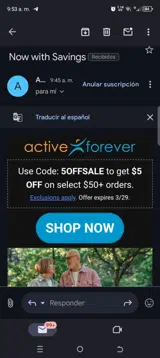5OFFSALE coupon verification screenshot