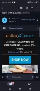 FLASHWIN coupon verification screenshot
