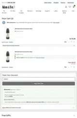 MERRY coupon verification screenshot