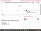 Adam Marc Jewels coupon verification screenshot
