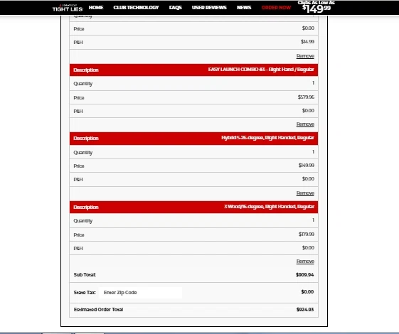 Adams Golf checkout page showing Adams Golf promo code box | Screenshot taken by SimplyCodes community member on Jul 18, 2022
