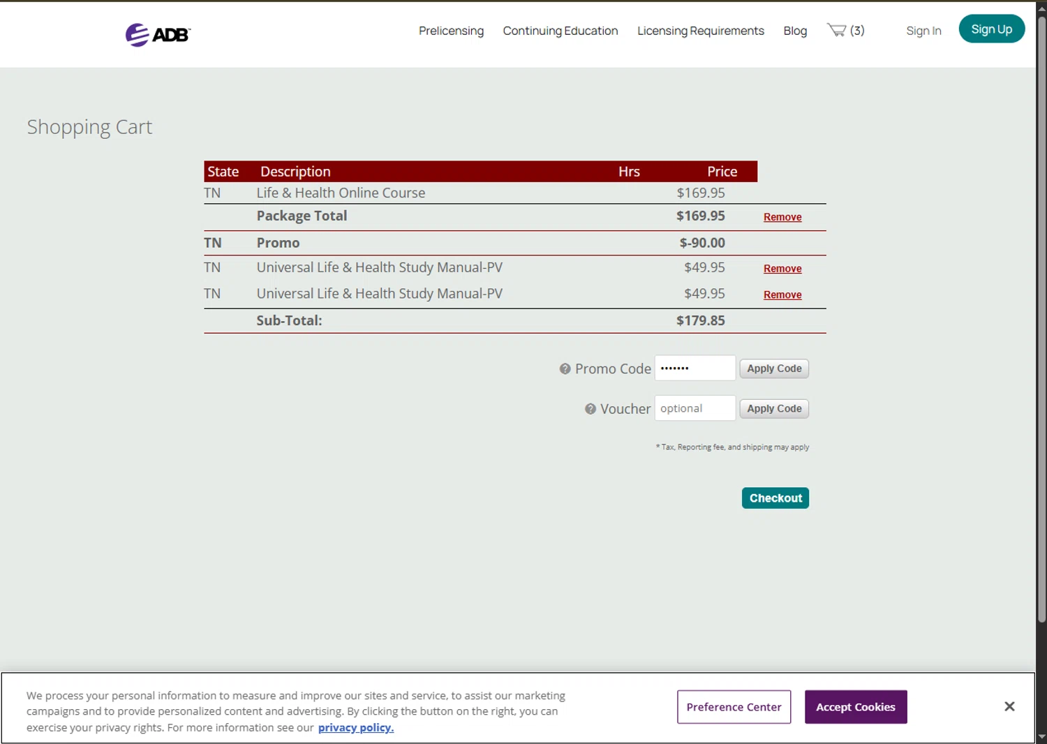 A.D. Banker promo code screenshot showing code 2250583 applied at A.D. Banker checkout page. Uploaded by SimplyCodes community member SwiftTracker8156 on Oct 3, 2025