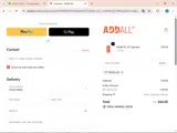 ADDALL20 coupon verification screenshot
