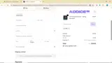 Addice coupon verification screenshot