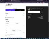 Addict Miami coupon verification screenshot