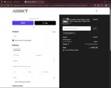 Addict Miami coupon verification screenshot