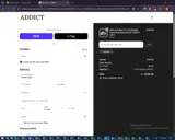Addict Miami coupon verification screenshot