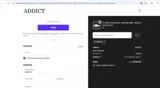 Addict Miami coupon verification screenshot