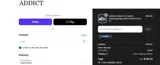 Addict Miami coupon verification screenshot