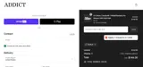 Addict Miami coupon verification screenshot