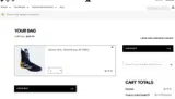 Adidas Combat Sports coupon verification screenshot