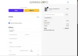 Adinkra Expo coupon verification screenshot
