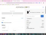 Adinkra Expo coupon verification screenshot