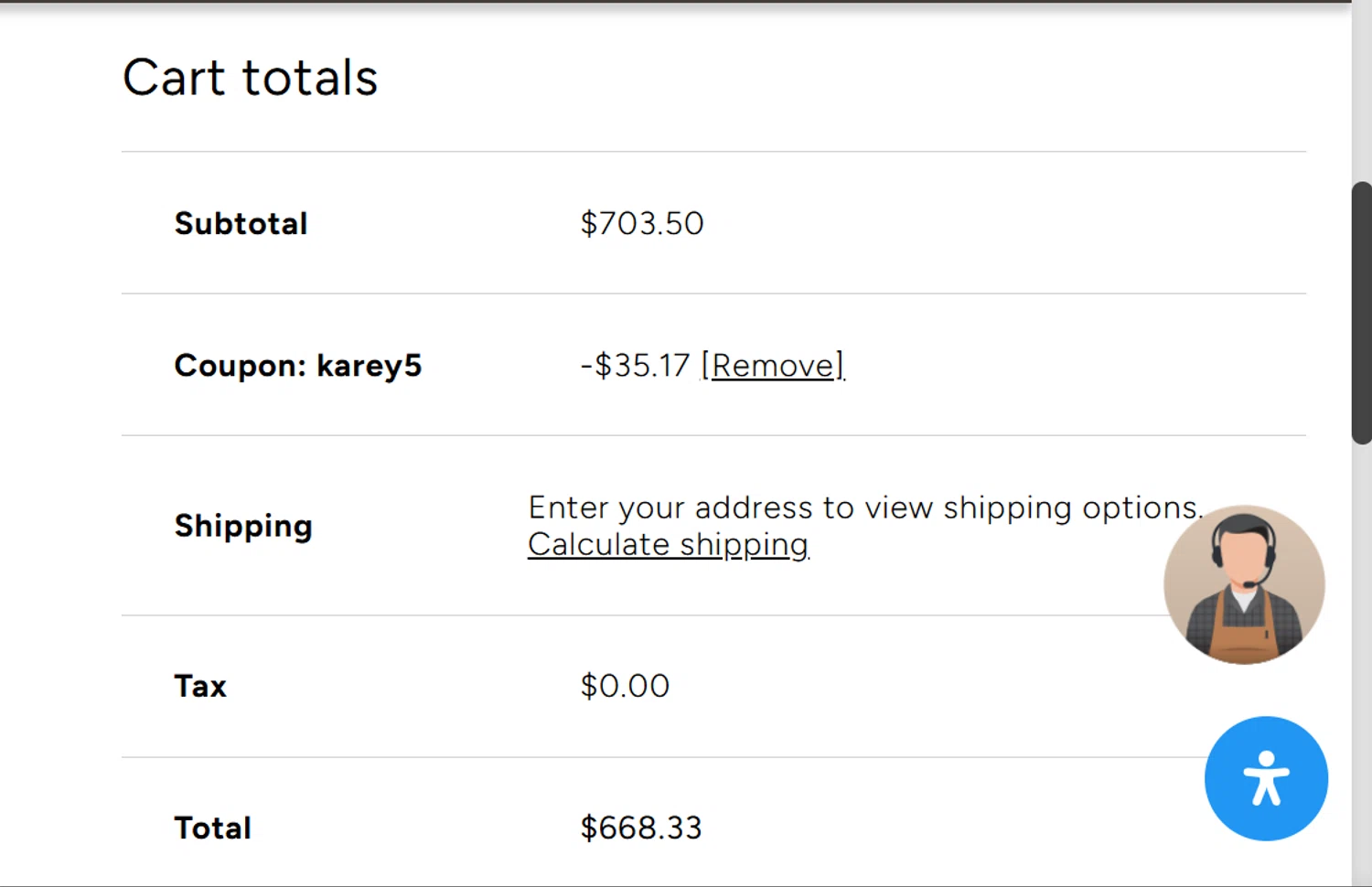 ADM Flooring promo code screenshot showing code Karey5 applied at ADM Flooring checkout page. Uploaded by SimplyCodes community member pompomeranz09c754 on Jun 4, 2026