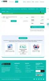 Adnia Solutions coupon verification screenshot