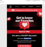 ADONIT10% coupon verification screenshot