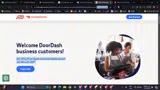 DOORDASHEM coupon verification screenshot