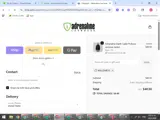 WELCOME10 coupon verification screenshot