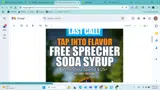FREESODA coupon verification screenshot