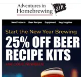NEWBEER coupon verification screenshot