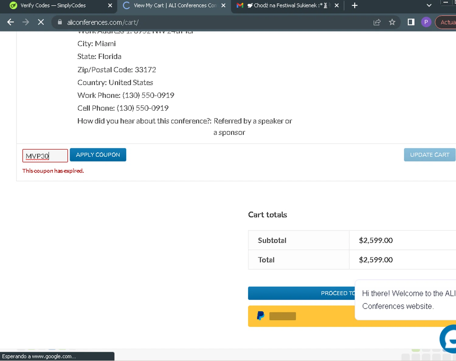 Advanced Learning Institute promo code screenshot showing code MVP30 applied at Advanced Learning Institute checkout page. Uploaded by SimplyCodes community member ParisSmith on Jun 6, 2025