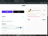 ADV Tennis coupon verification screenshot