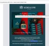 Aedes coupon verification screenshot