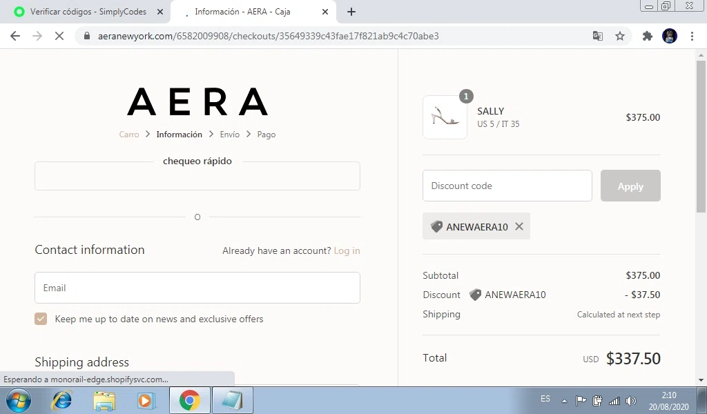 AERA Discount Codes 10 Off September 2024