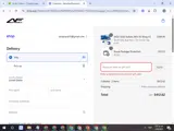 warehouse25 coupon verification screenshot