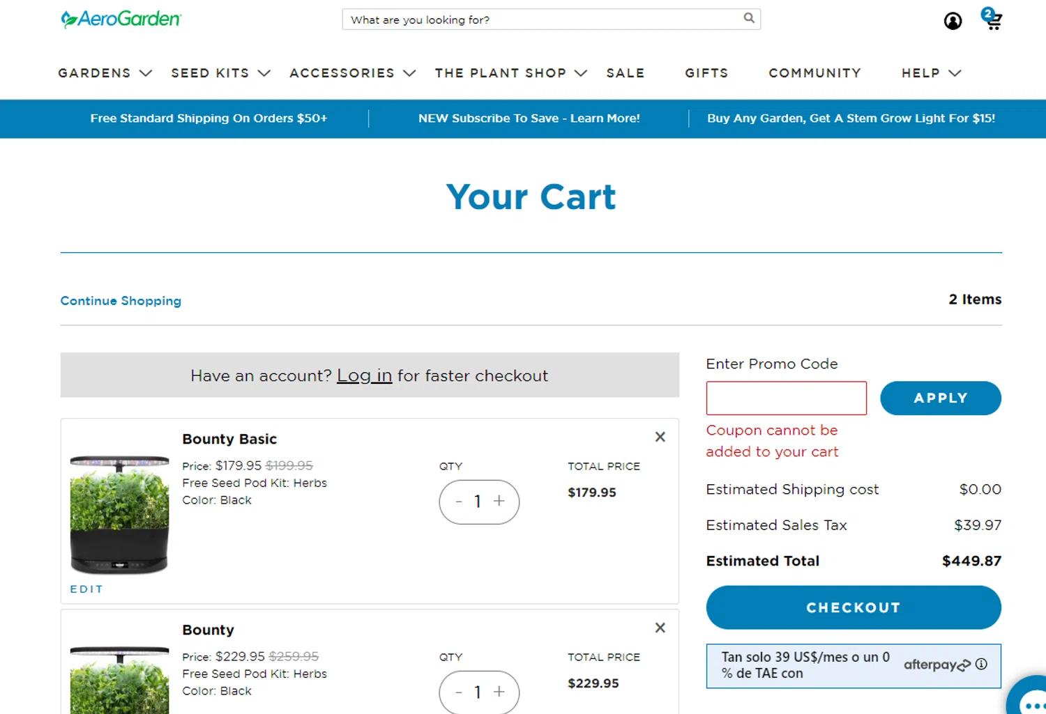 AeroGarden Promo Codes 25 Off April 2024