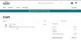 Aero Peptides coupon verification screenshot