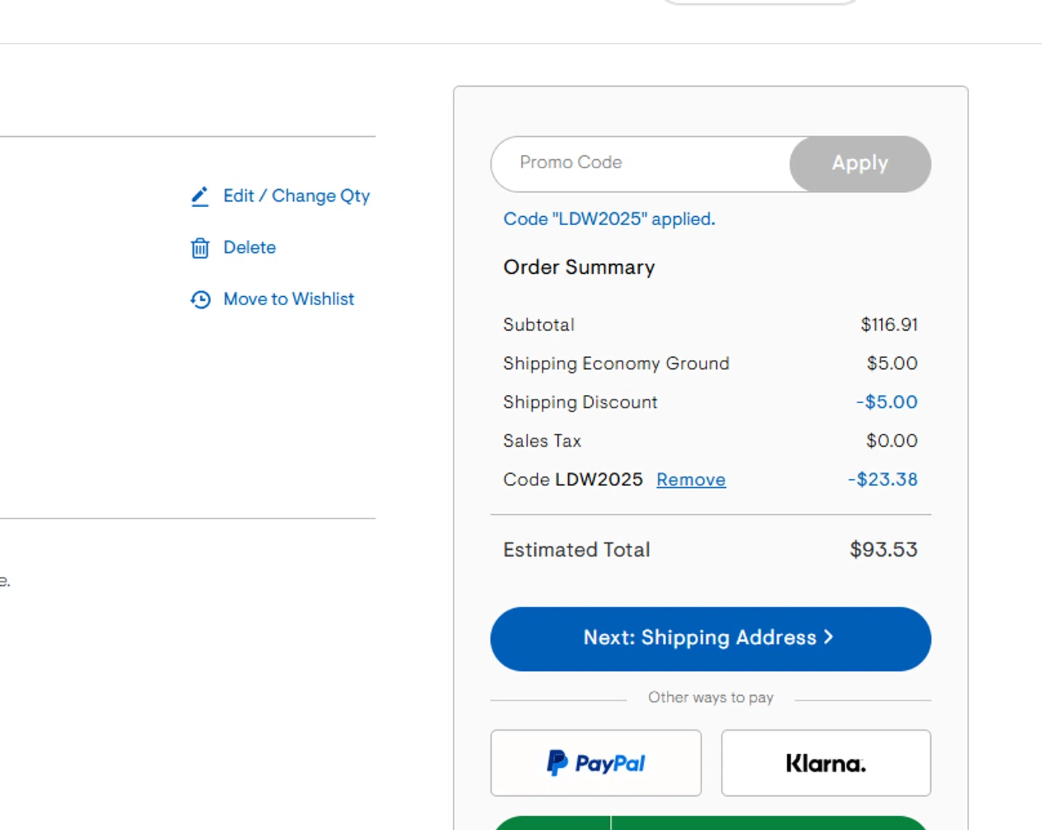 Aeropostale promo code screenshot showing code LDW2025 applied at Aeropostale checkout page. Uploaded by SimplyCodes community member Kaizen on Aug 27, 2025
