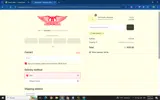 WELCOME10 coupon verification screenshot