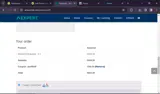 aex5$off coupon verification screenshot