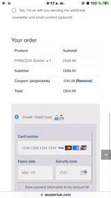jairgonzalez coupon verification screenshot