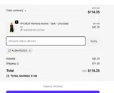 AL6AUXLEC5 coupon verification screenshot