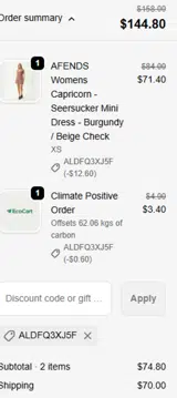 ALDFQ3XJ5F coupon verification screenshot