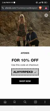 ALHYVRPEKD coupon verification screenshot