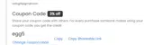 few5 coupon verification screenshot