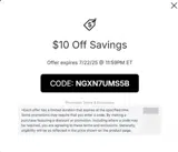 Air Force Falcons Fan Shop coupon verification screenshot