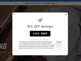 15OFF coupon verification screenshot