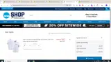 Air Force Falcons Fan Shop coupon verification screenshot