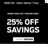25nomin coupon verification screenshot
