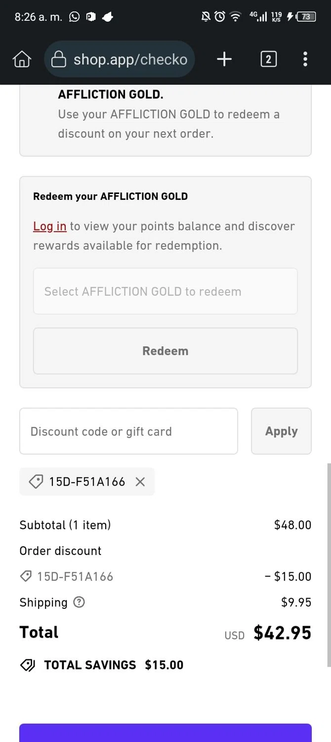 Affliction Clothing Promo Codes - $10 Off | September 2024