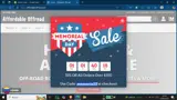 memorial15 coupon verification screenshot