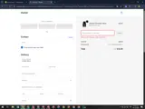 CODE coupon verification screenshot